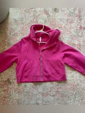 Lululemon Pink Zip-Up Hoodie Jacket